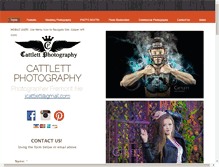 Tablet Screenshot of cattlettphoto.com